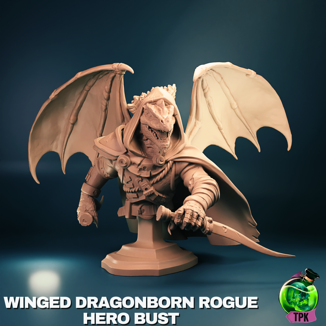 Female Young Rogue - Bust by TPK Lab