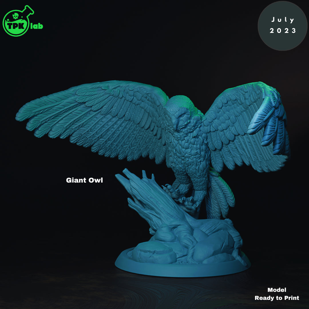 Giant Owl - von TPK Lab