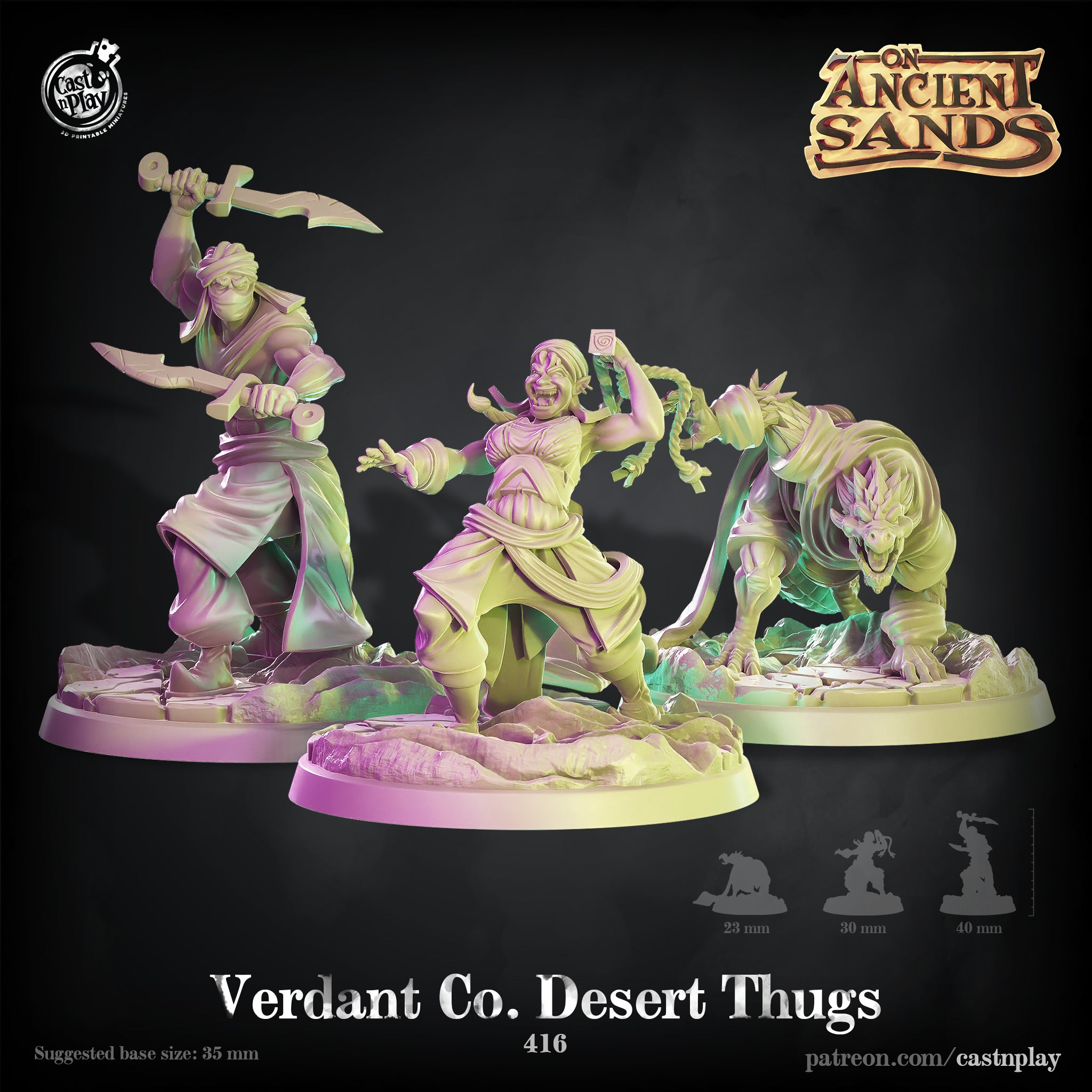 Verdant Co. Foreman - from the On Ancient Sands series by Cast n Play