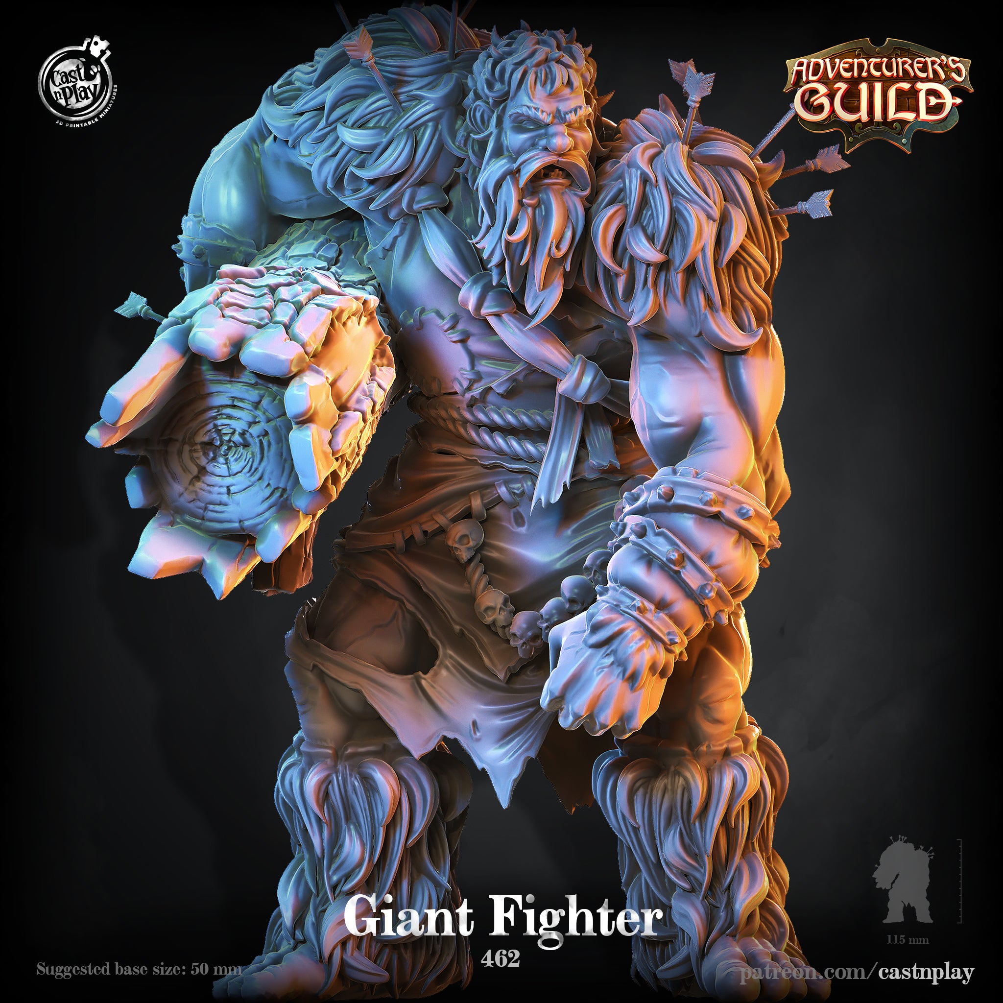 Armored Warbeast - from the Verdant Hideout series by Cast n Play