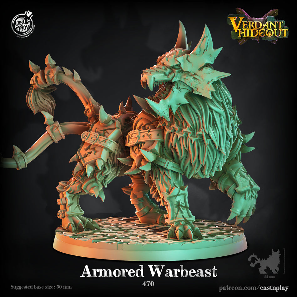 Armored Warbeast - aus der Reihe Verdant Hideout von Cast n Play