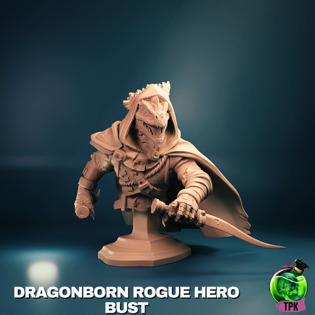 Female Young Rogue - Bust by TPK Lab