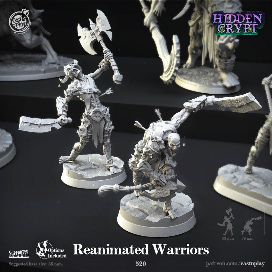 Reanimated Warriors - Hidden Crypt - Cast n Play