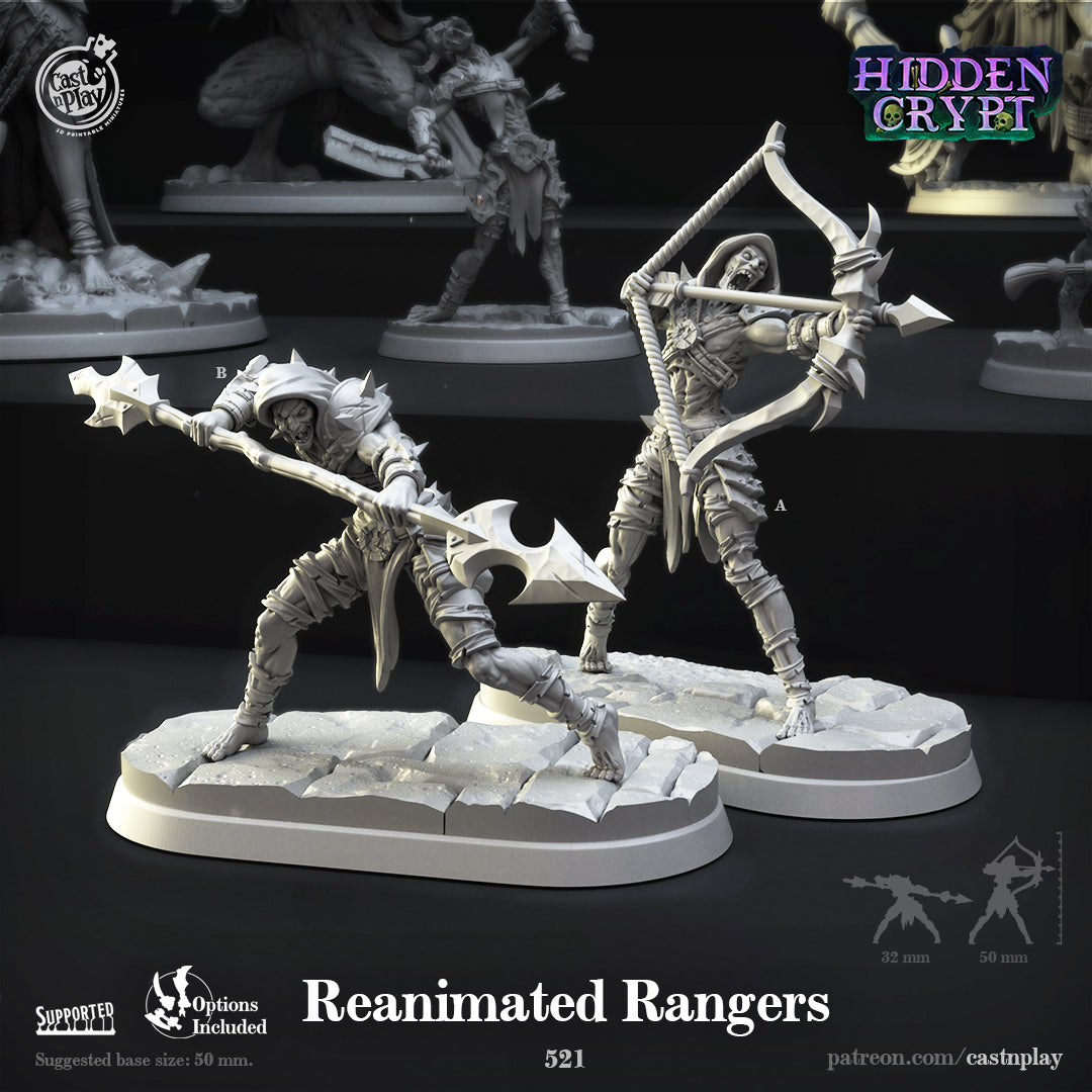 Reanimated Riders - from the Hidden Crypt series by Cast n Play