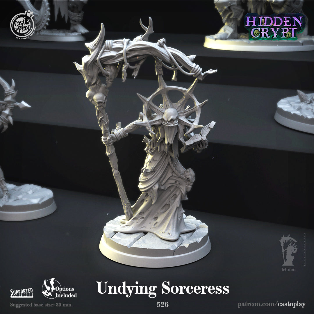 Undying Sorceress - Hidden Crypt - Cast n Play