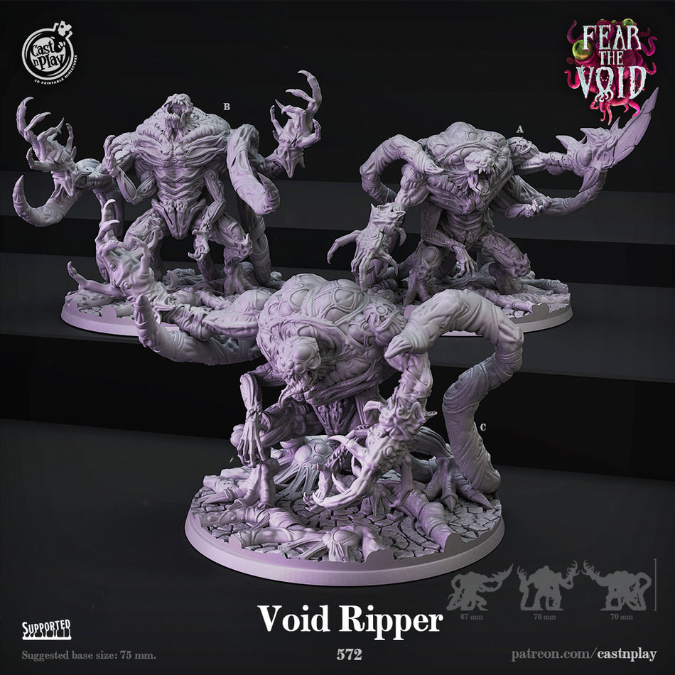 Void Ripper - Fear The Void - Cast n Play