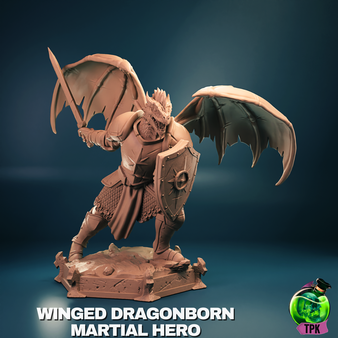 Dragonborn Winged - von TPK Lab