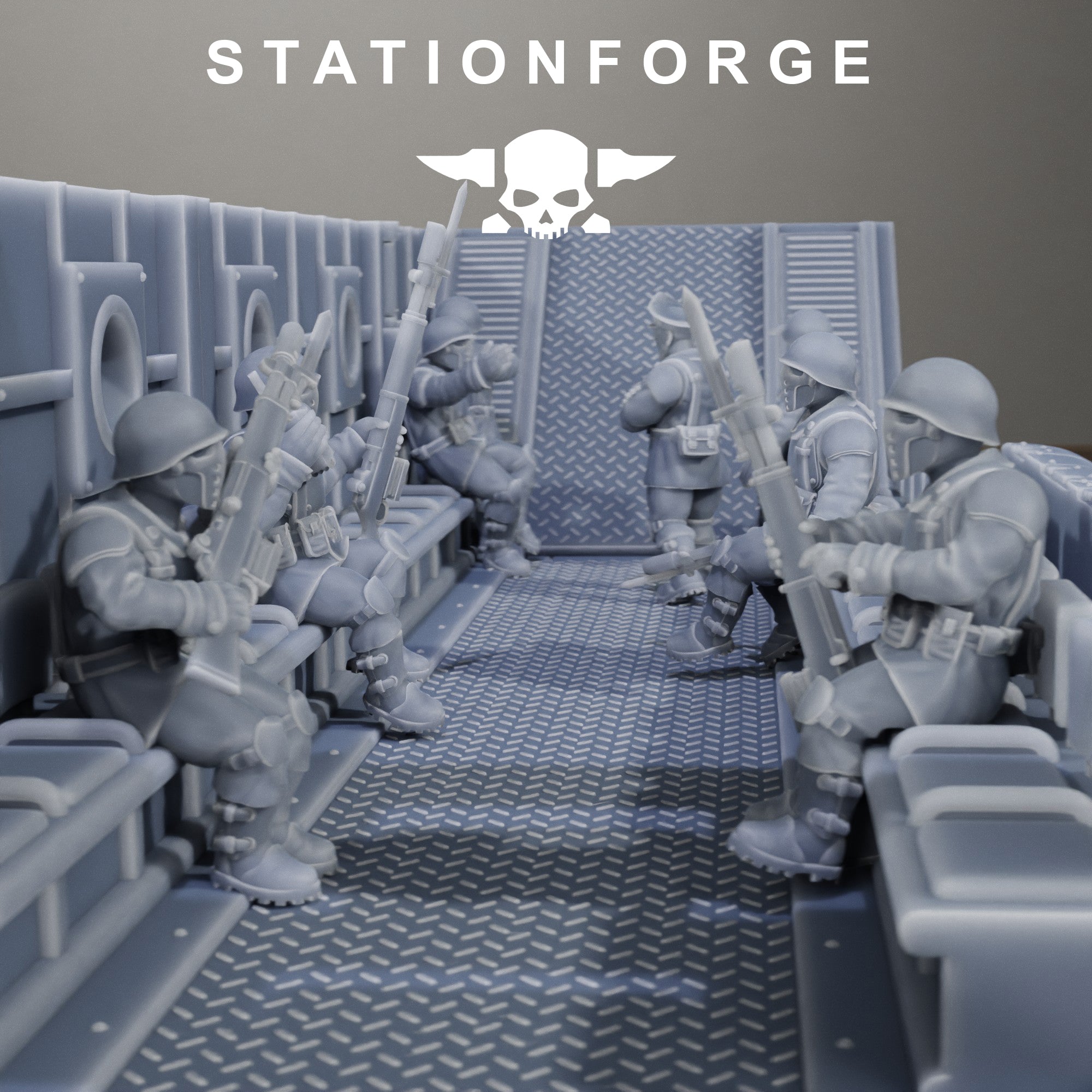 Free Guard Sky Titan + Crew - Station Forge