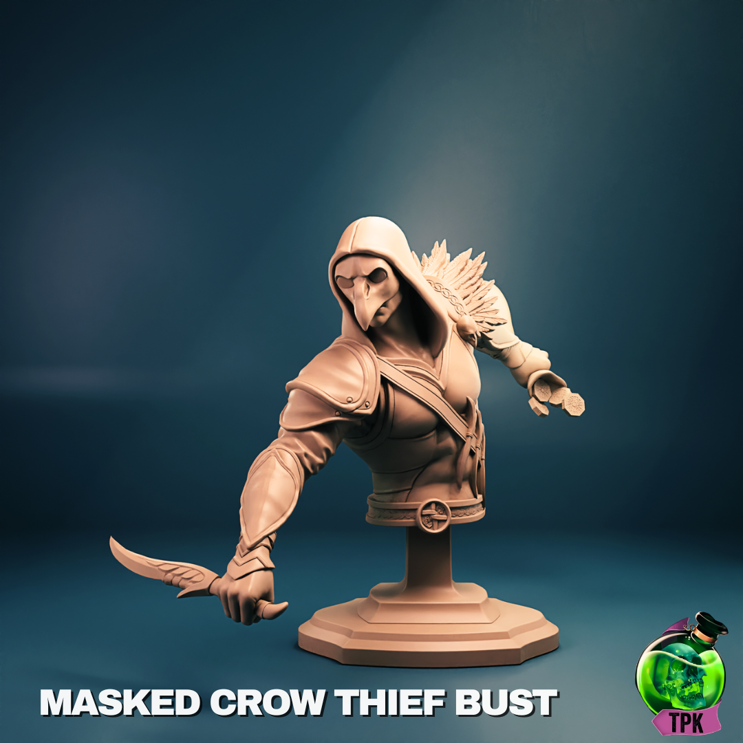 Female Young Rogue - Bust by TPK Lab