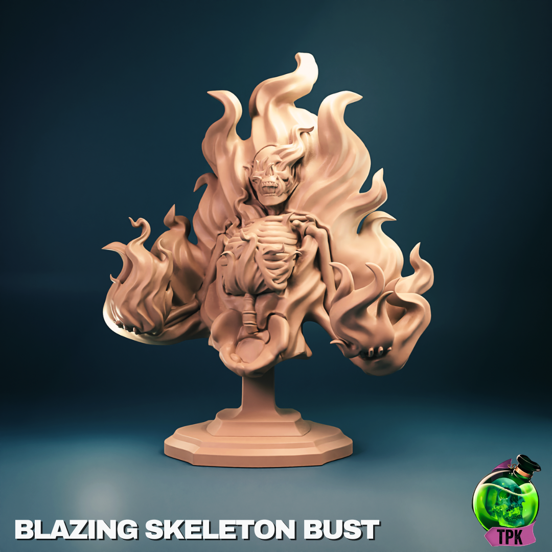 Blazing Skeleton - Bust von TPK Lab