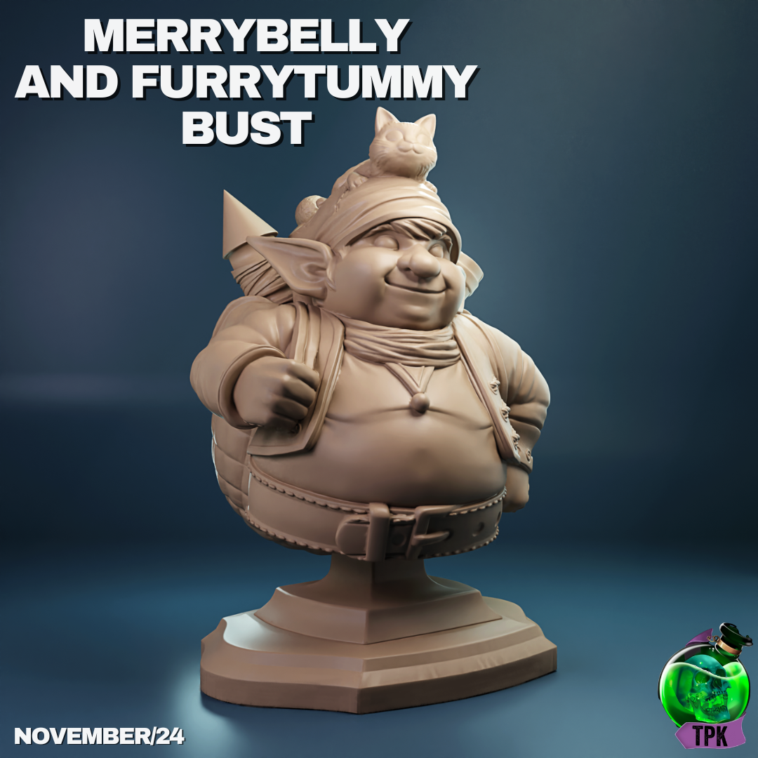 Merrybelly Cat - Bust von TPK Lab