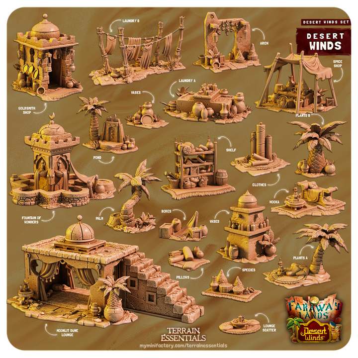 Desert Winds - von Terrain Essentials by Cast n Play