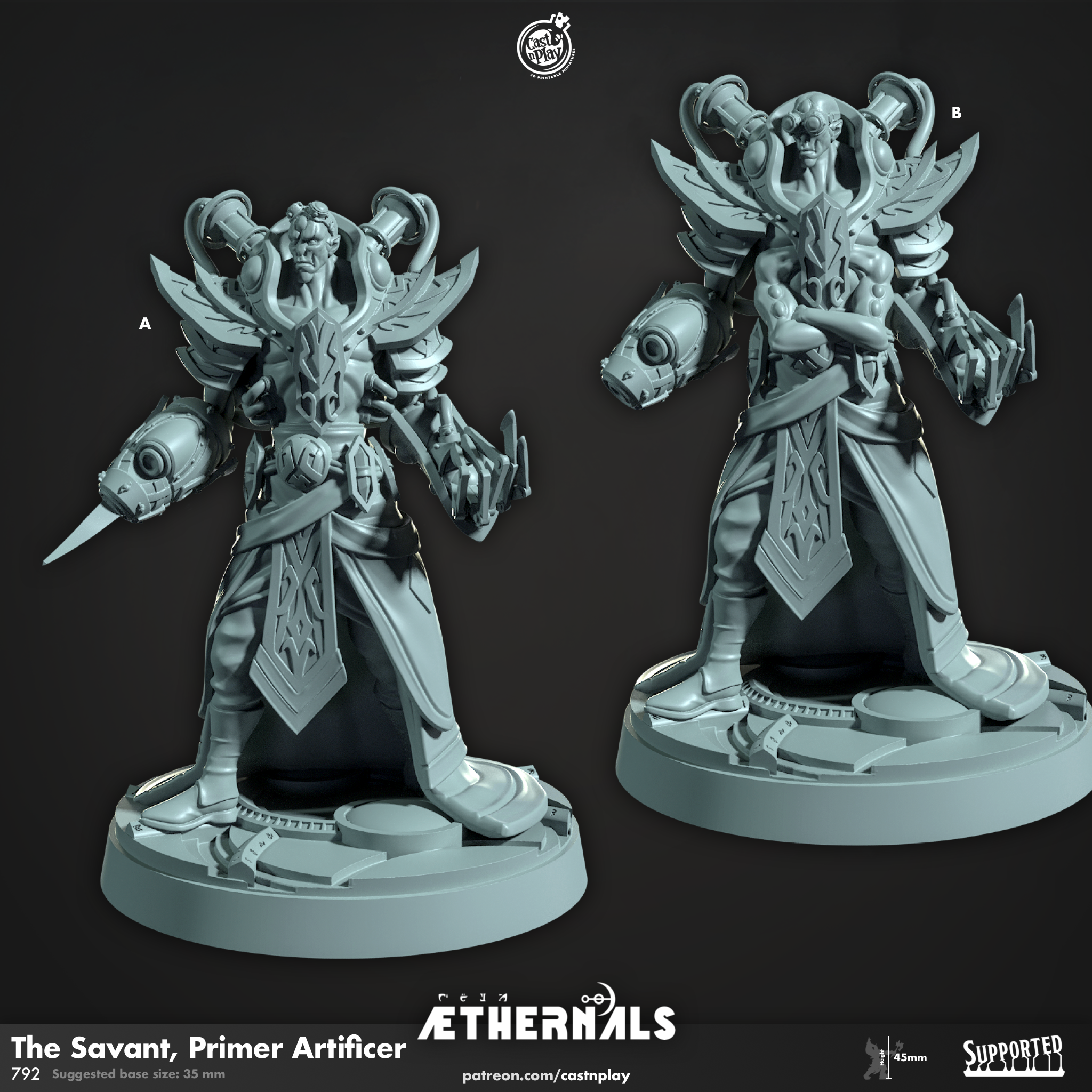 Savant Primer Artificer - Aethernals - Cast n Play