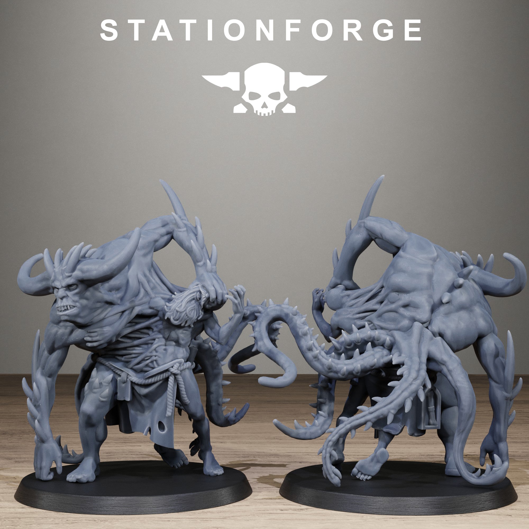 Corrupted Guard Possessed Demons - Station Forge