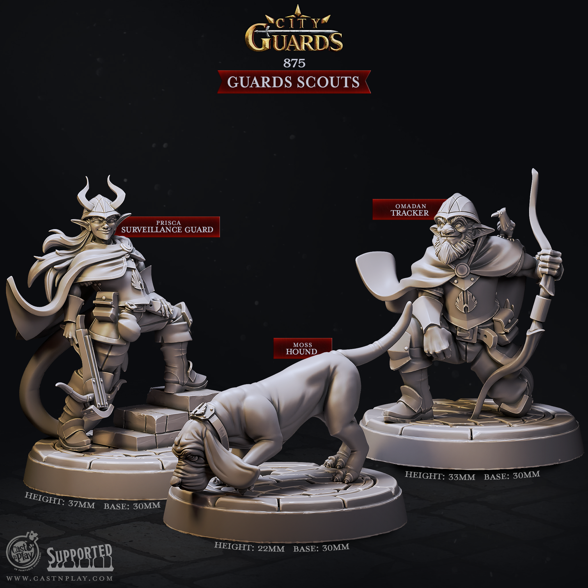 Guards Scouts - City Guards - Cast n Play