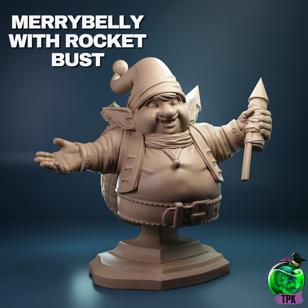 Merrybelly Rocket - Bust von TPK Lab
