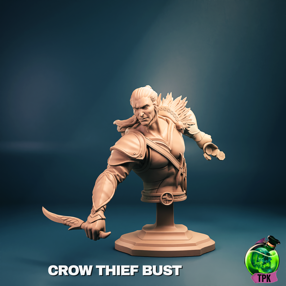Female Young Rogue - Bust by TPK Lab