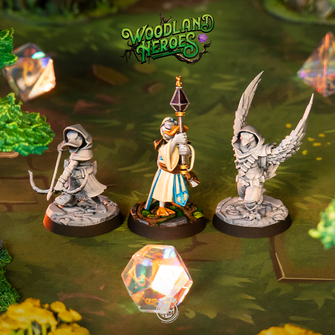 Champions des Oiseaux - de la série Woodland Heroes de Cast n Play