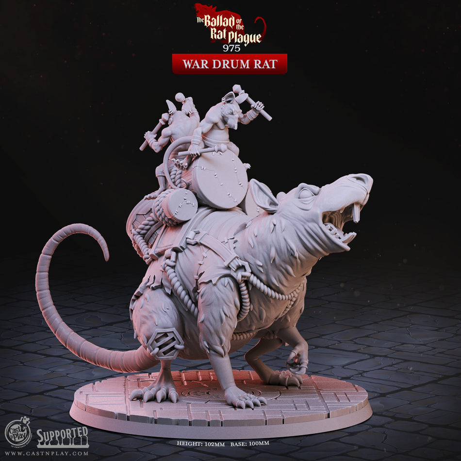 War Drum Rat - The Ballad of the Rat Plague - Cast n Play
