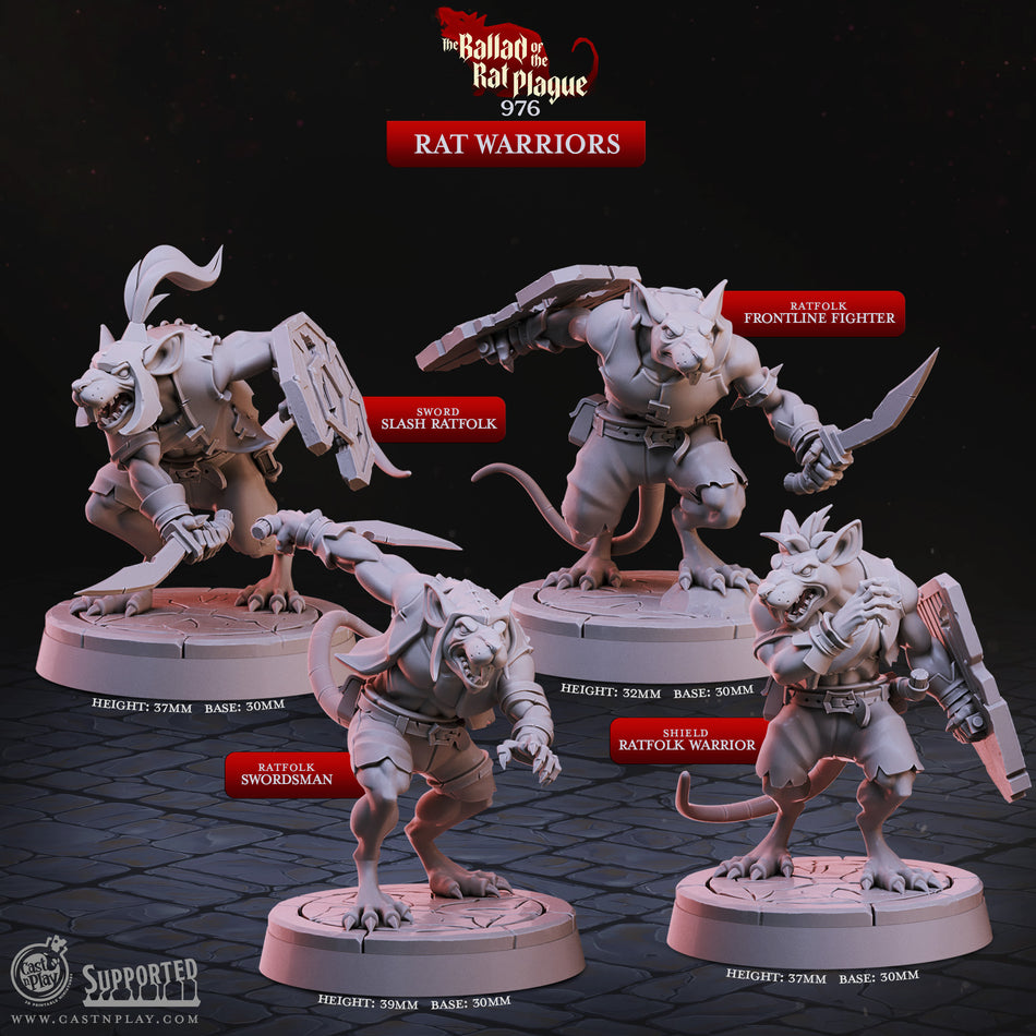 Rat Warriors - The Ballad of the Rat Plague - Cast n Play