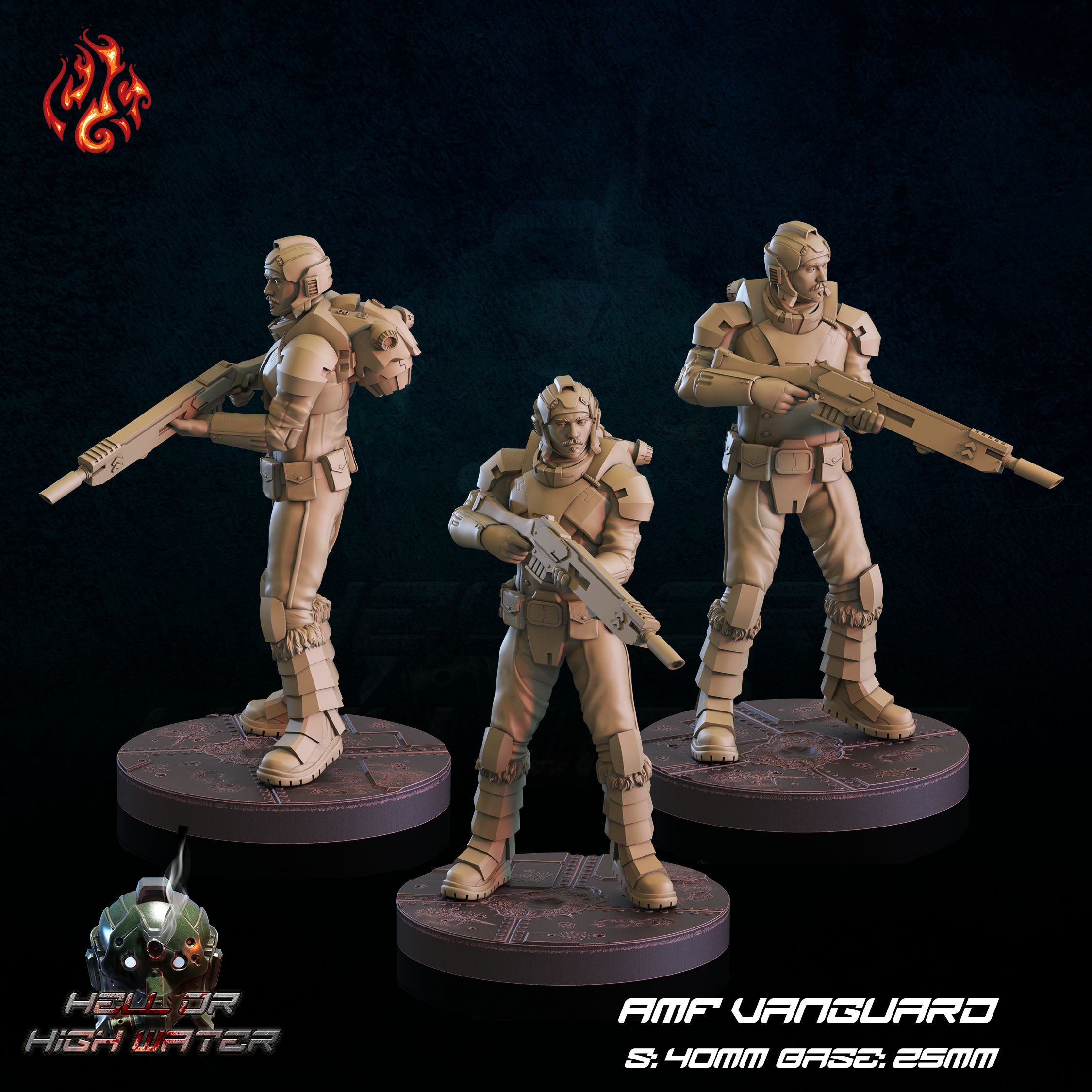 Vanguard - aus der Reihe Hell or High Water von Crippled God Foundry