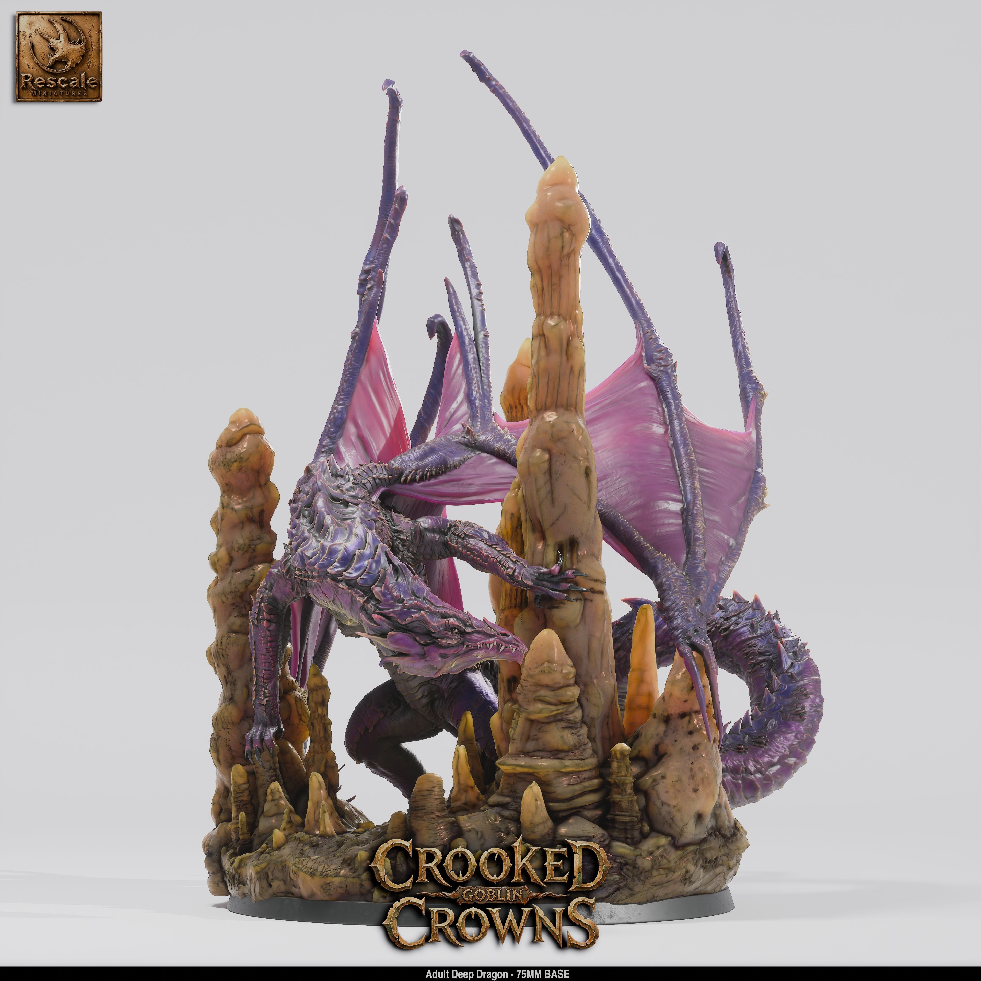 Deep Dragon - Crooked Crowns - Rescale Miniatures