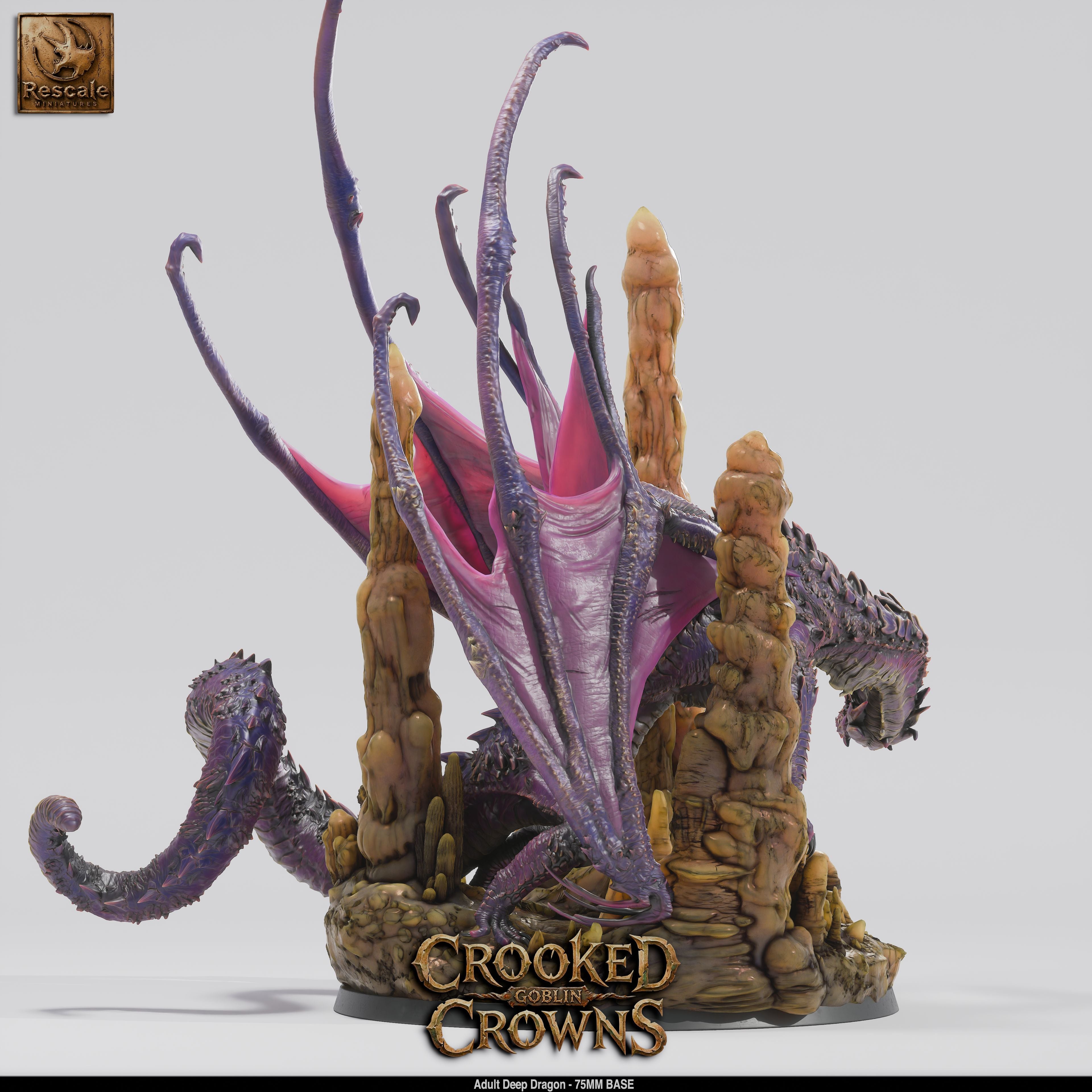Deep Dragon - Crooked Crowns - Rescale Miniatures