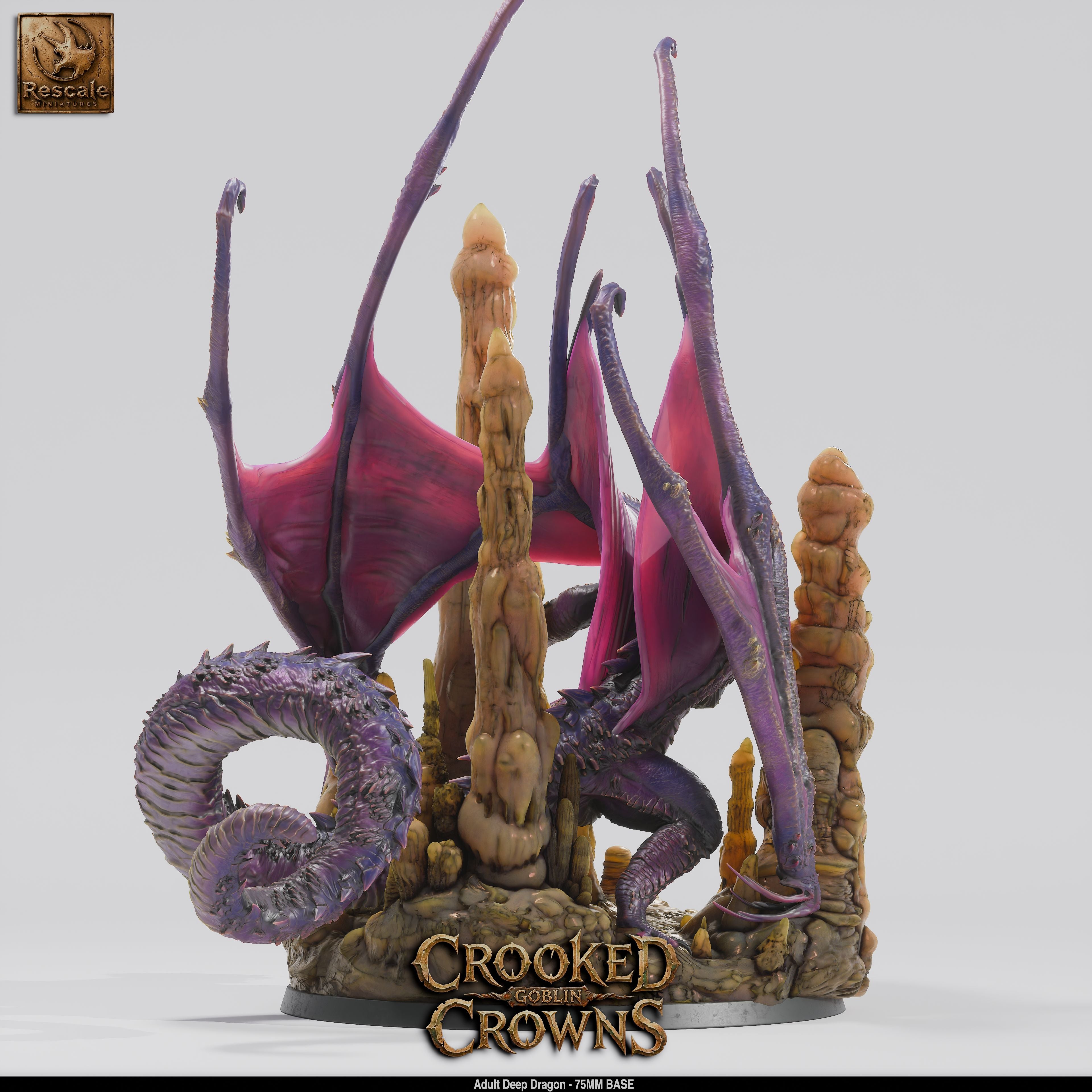 Deep Dragon - Crooked Crowns - Rescale Miniatures
