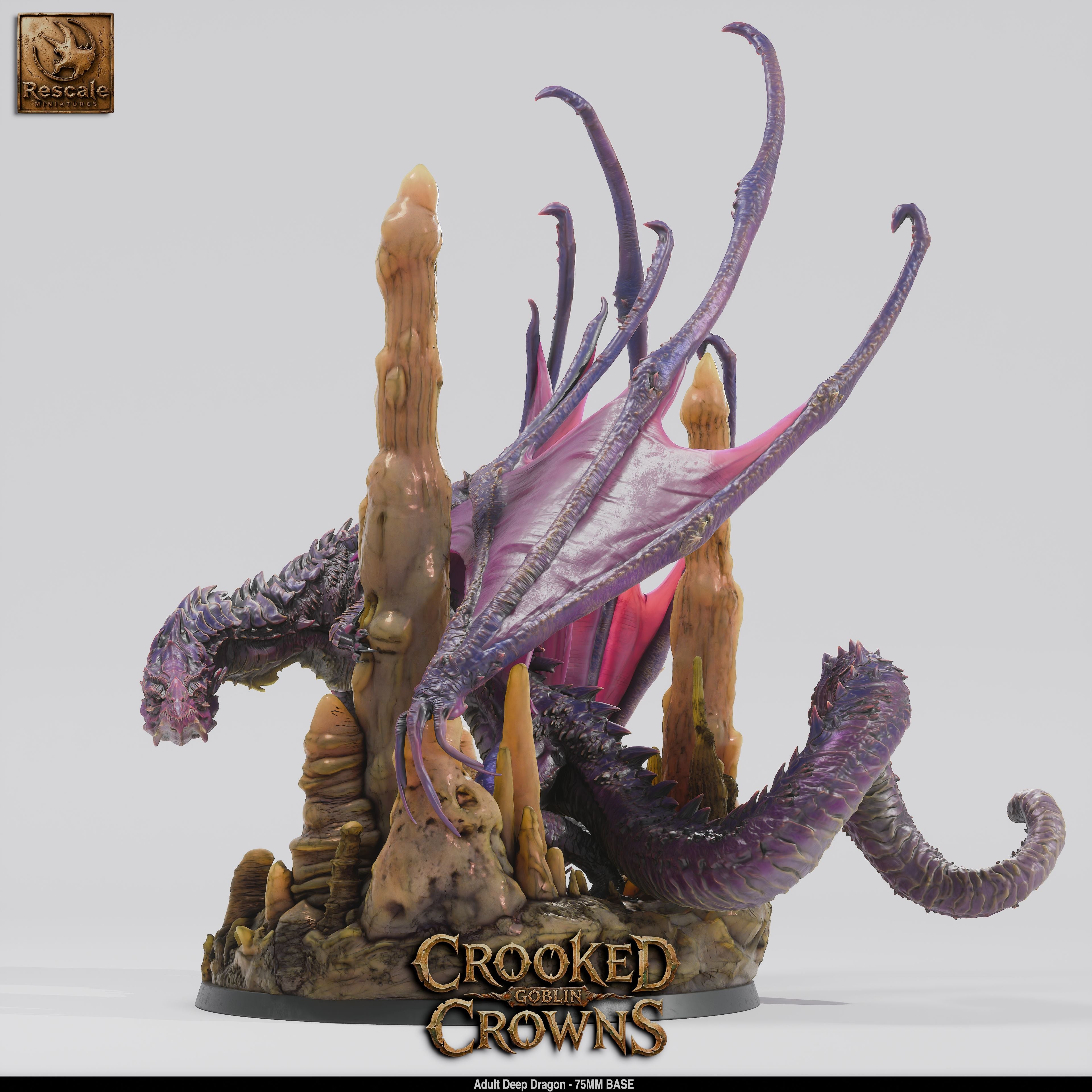 Deep Dragon - Crooked Crowns - Rescale Miniatures