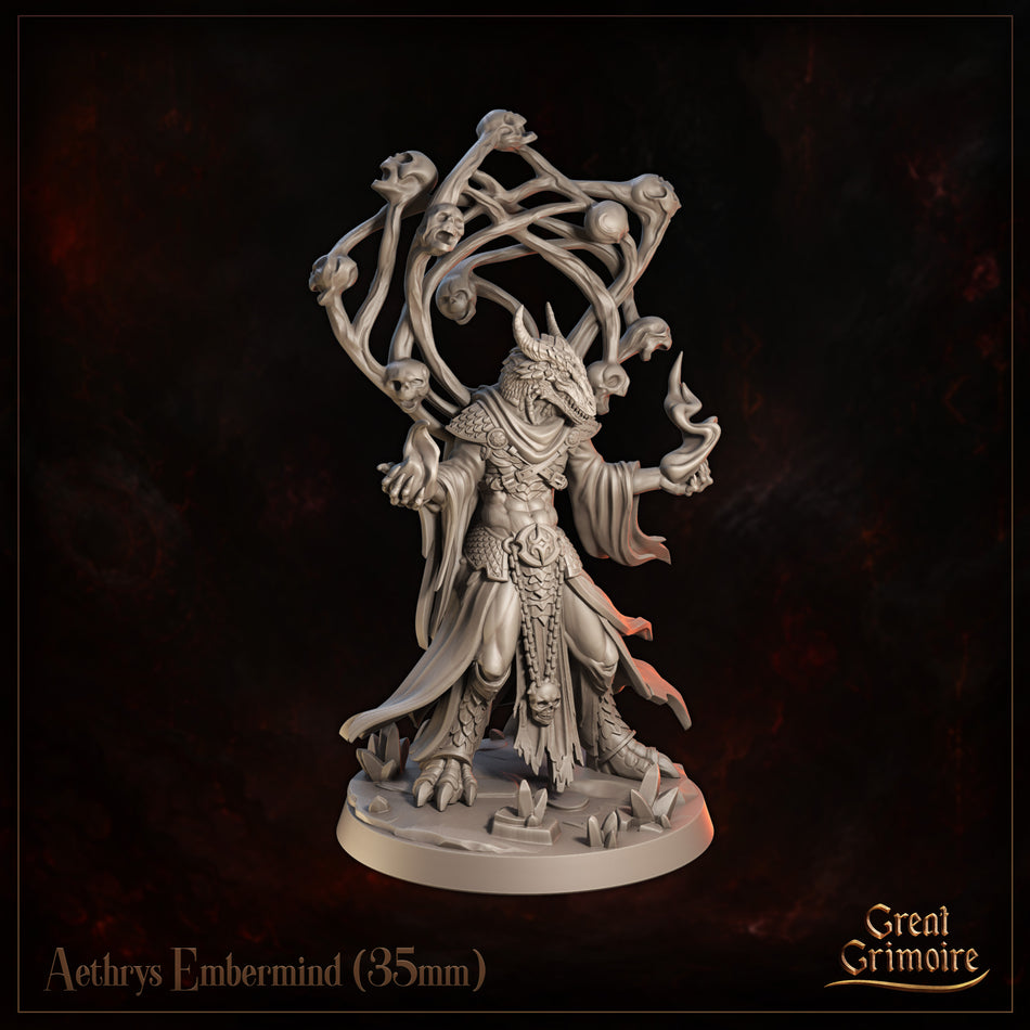 Aethrys Embermind - Runeblood Covenant - Great Grimoire