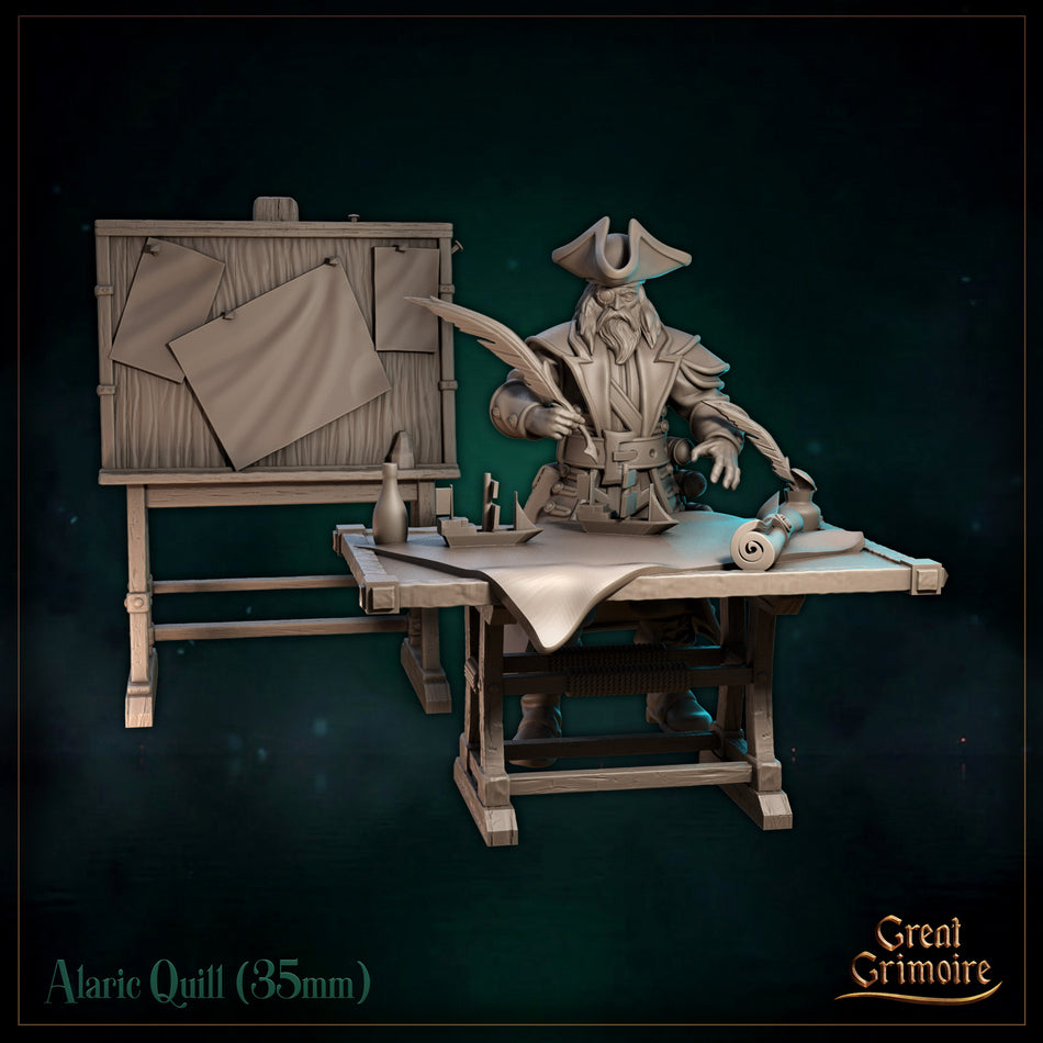 Alaric Quill - Black Tidelight - Great Grimoire