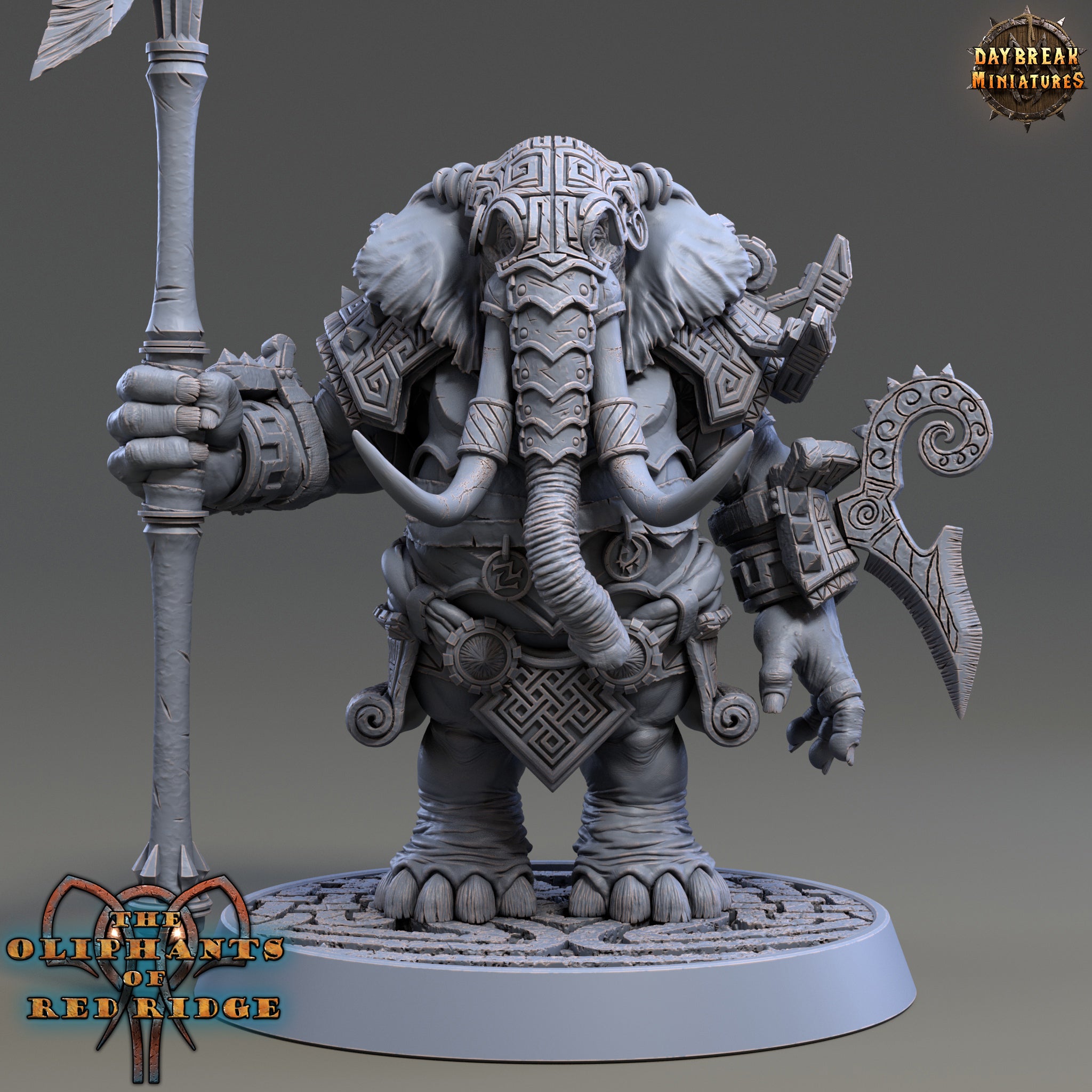 Loxodon - The Oliphants of Red Ridge - Daybreak Miniatures