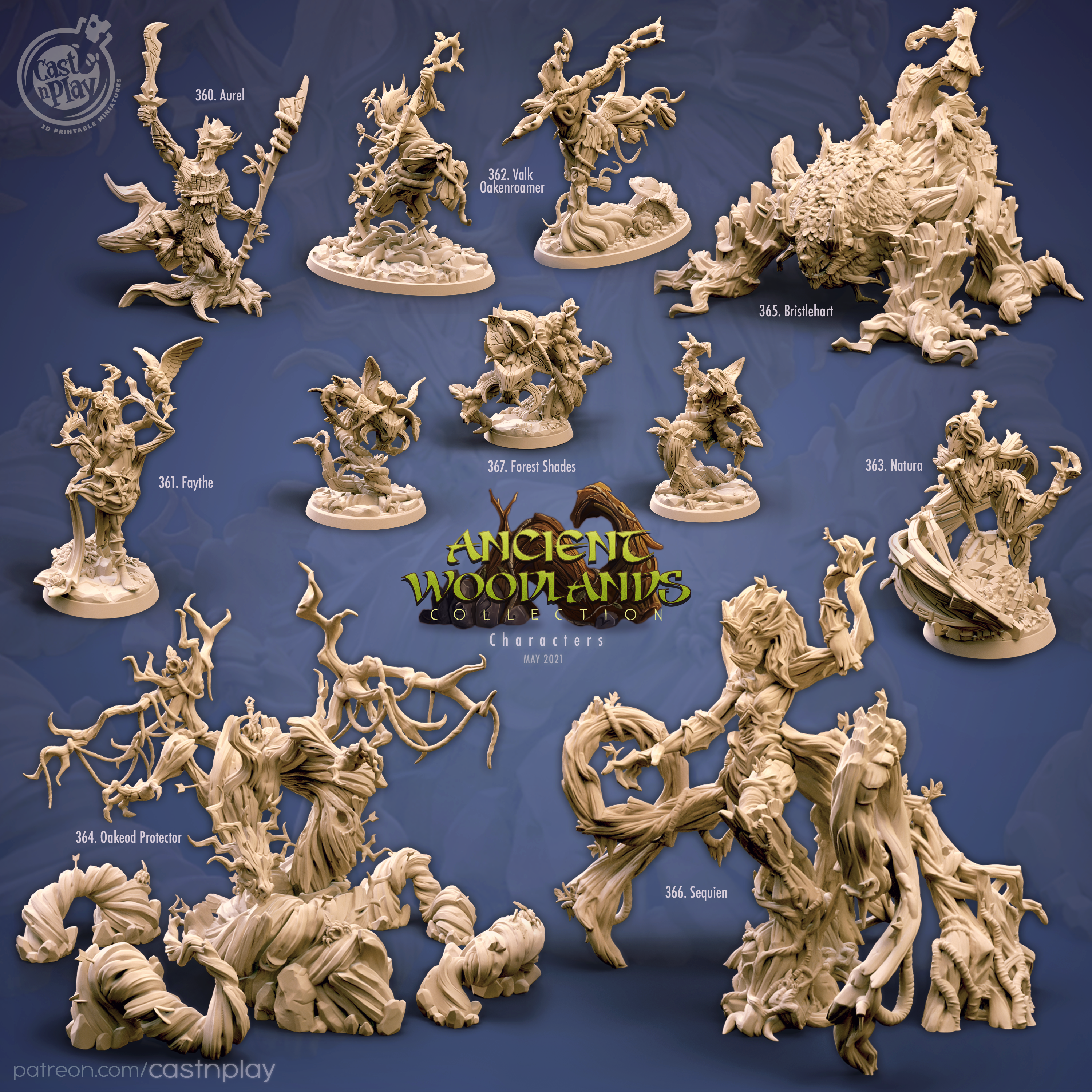 Oakeod Protector - aus der Reihe Ancient Woodplands von Cast n Play