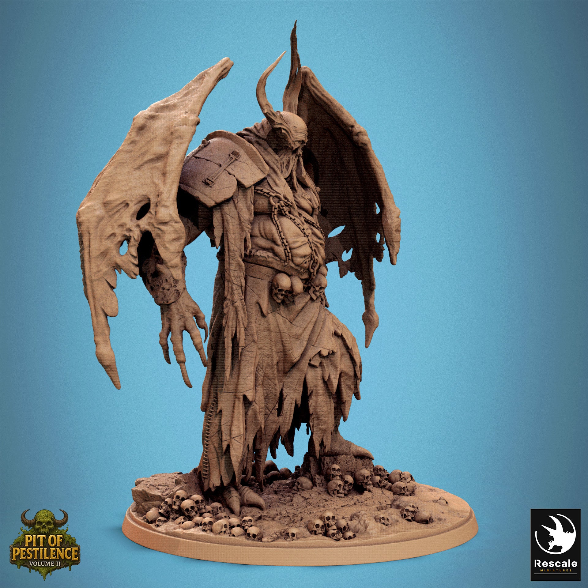 Ashkar The Night Watcher - aus der Reihe Pit Of Pestilence II von Rescale Miniatures