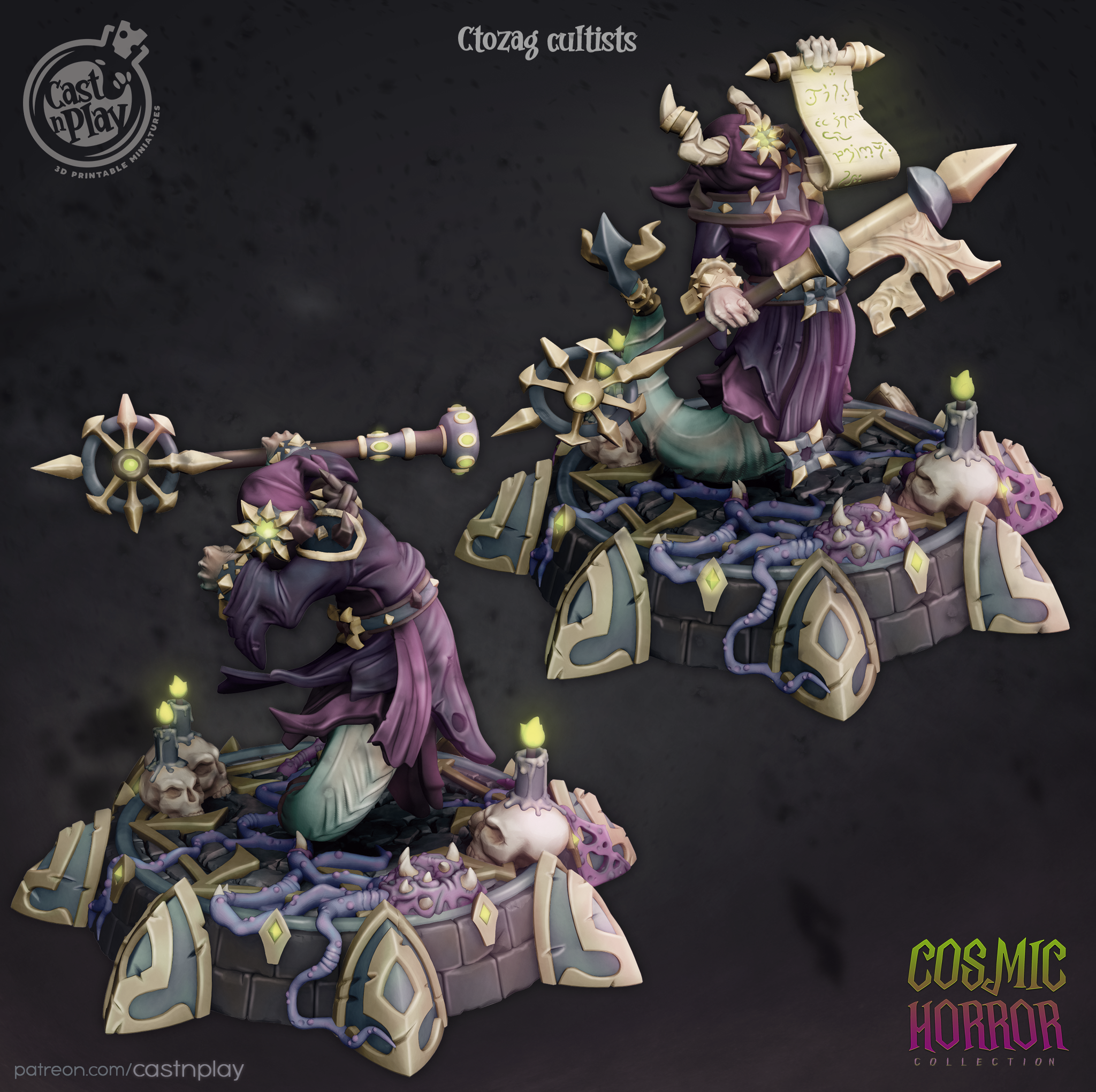 Ctozag Cultist - aus der Reihe Cosmic Horror von Cast n Play