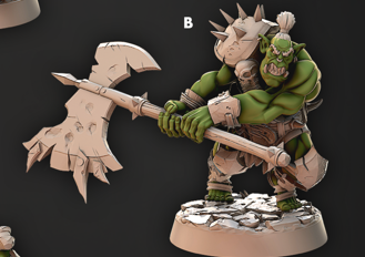 Body Choppers - Iron Skull Orcs - Cast n Play