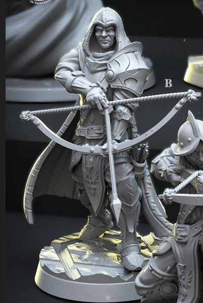Ranged Blue Capes - Kings Castle - Cast n Play