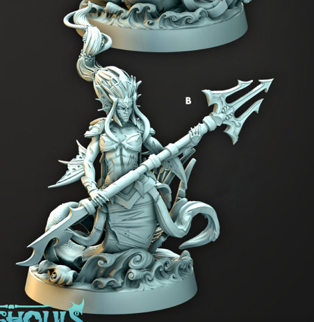 Merkyes Trident Batallion - Merghouls - Cast n Play