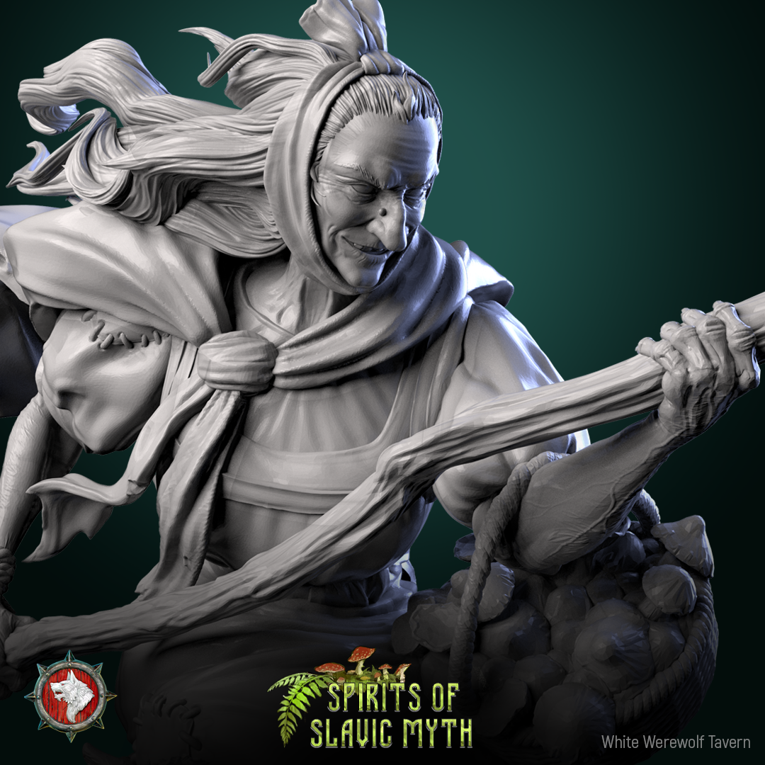 Baba Yaga - aus der Reihe Spirits of Slavic Myth von White Werewolf Tavern