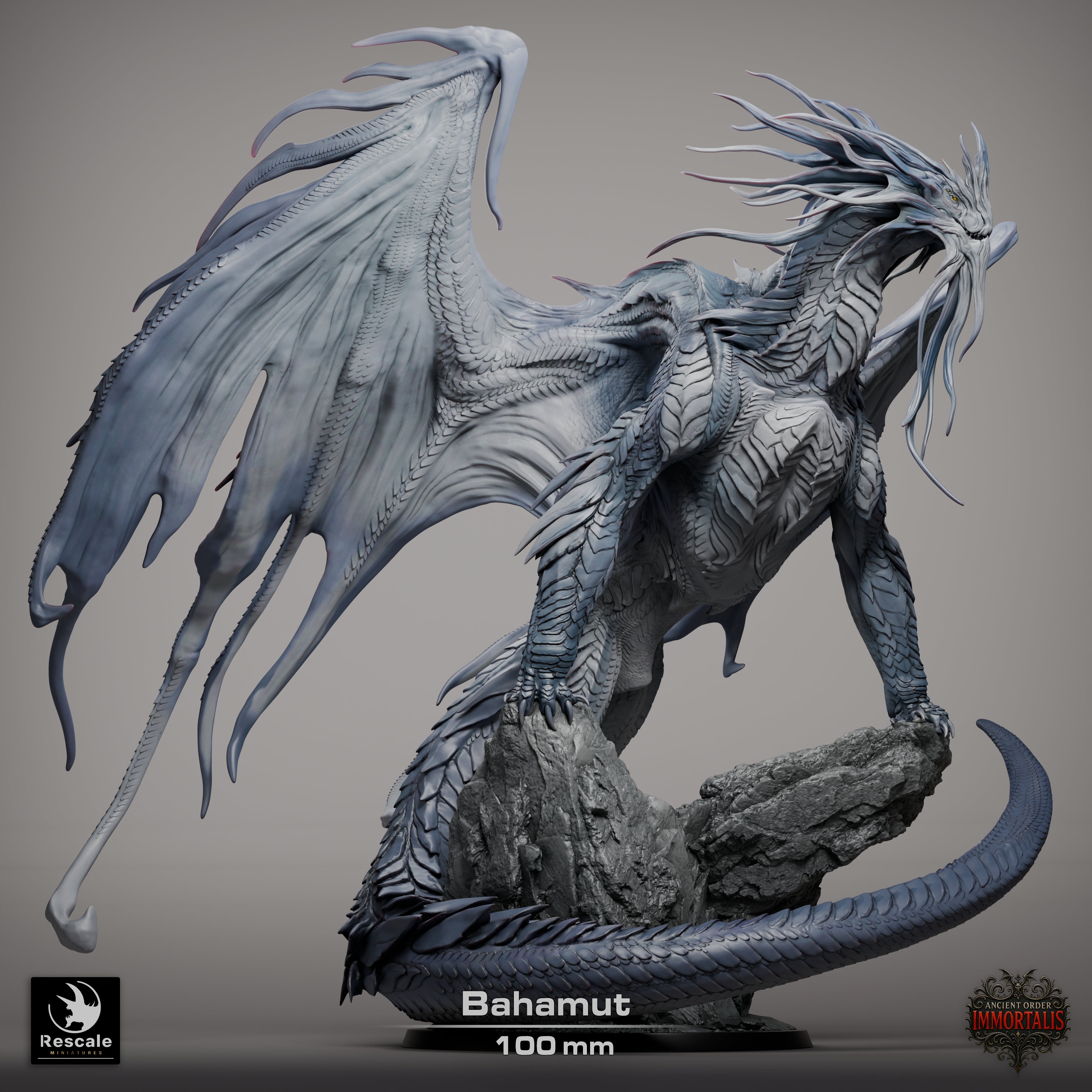 Dragon Bahamut - aus der Reihe Ancient Order Immortalis von Rescale Miniatures