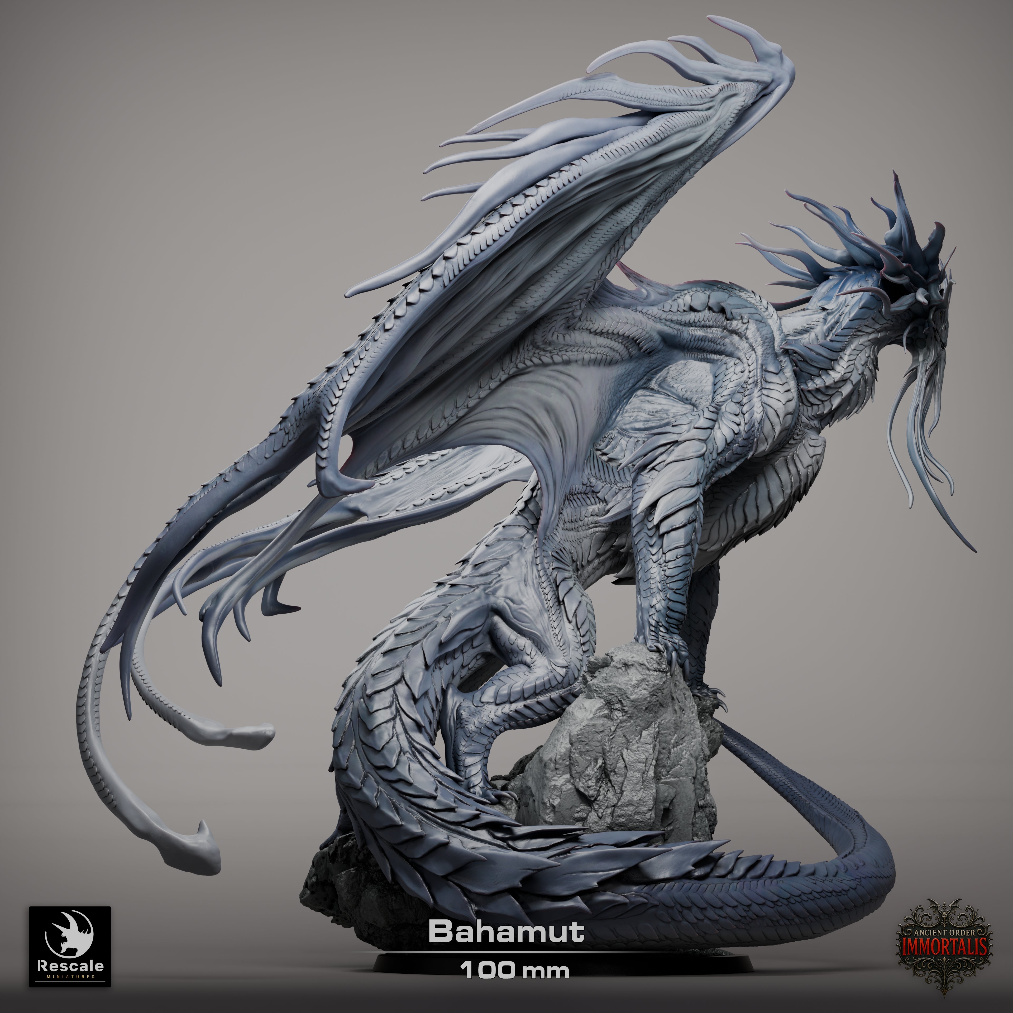 Dragon Bahamut - aus der Reihe Ancient Order Immortalis von Rescale Miniatures