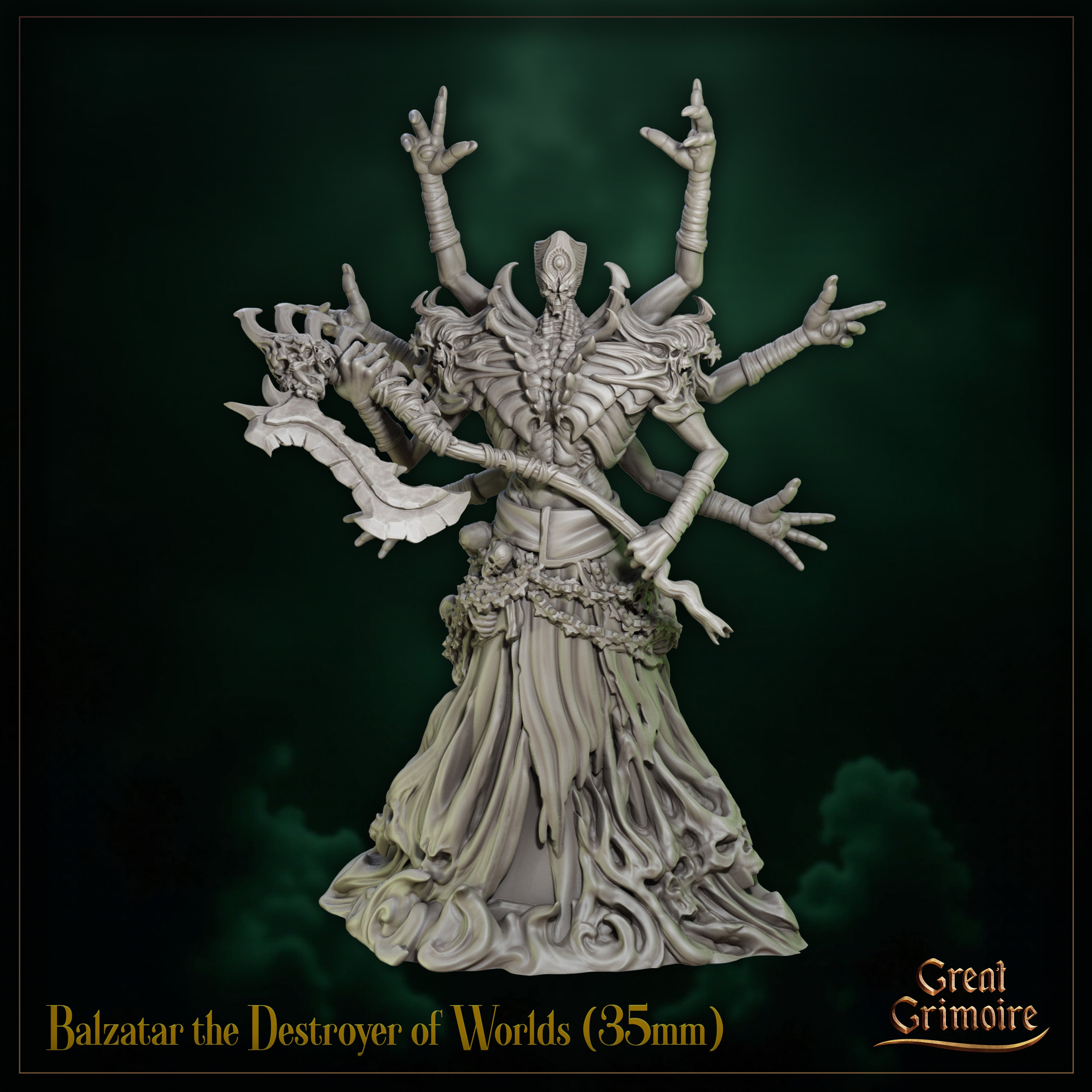 Dragon d'épines - de la série Warden of Lies de Rescale Miniatures