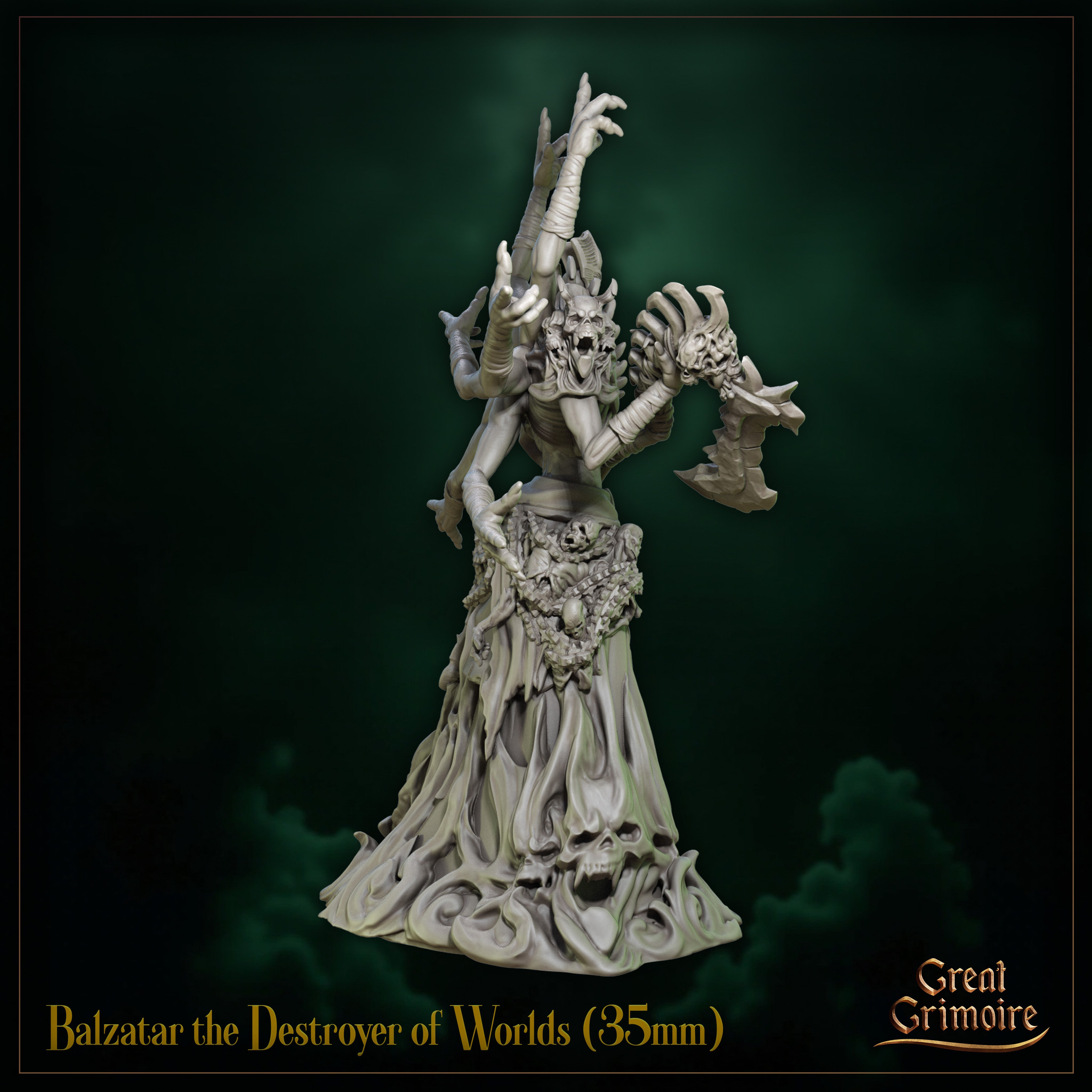 Dragon d'épines - de la série Warden of Lies de Rescale Miniatures