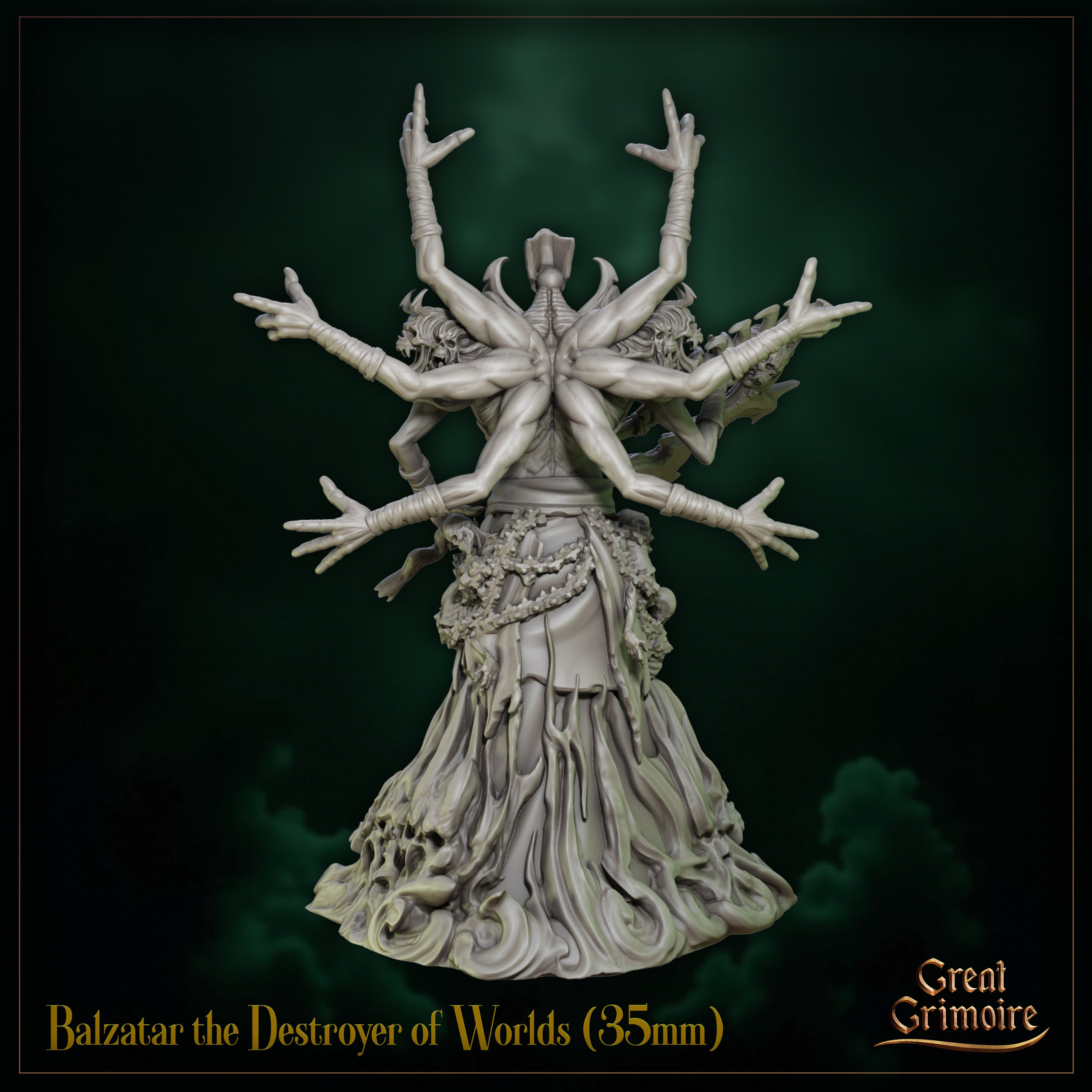 Dragon d'épines - de la série Warden of Lies de Rescale Miniatures