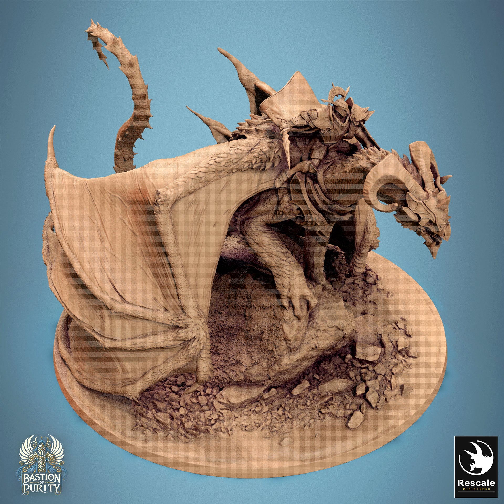 Astralyon Chief - aus der Reihe Bastion of Purity von Rescale Miniatures