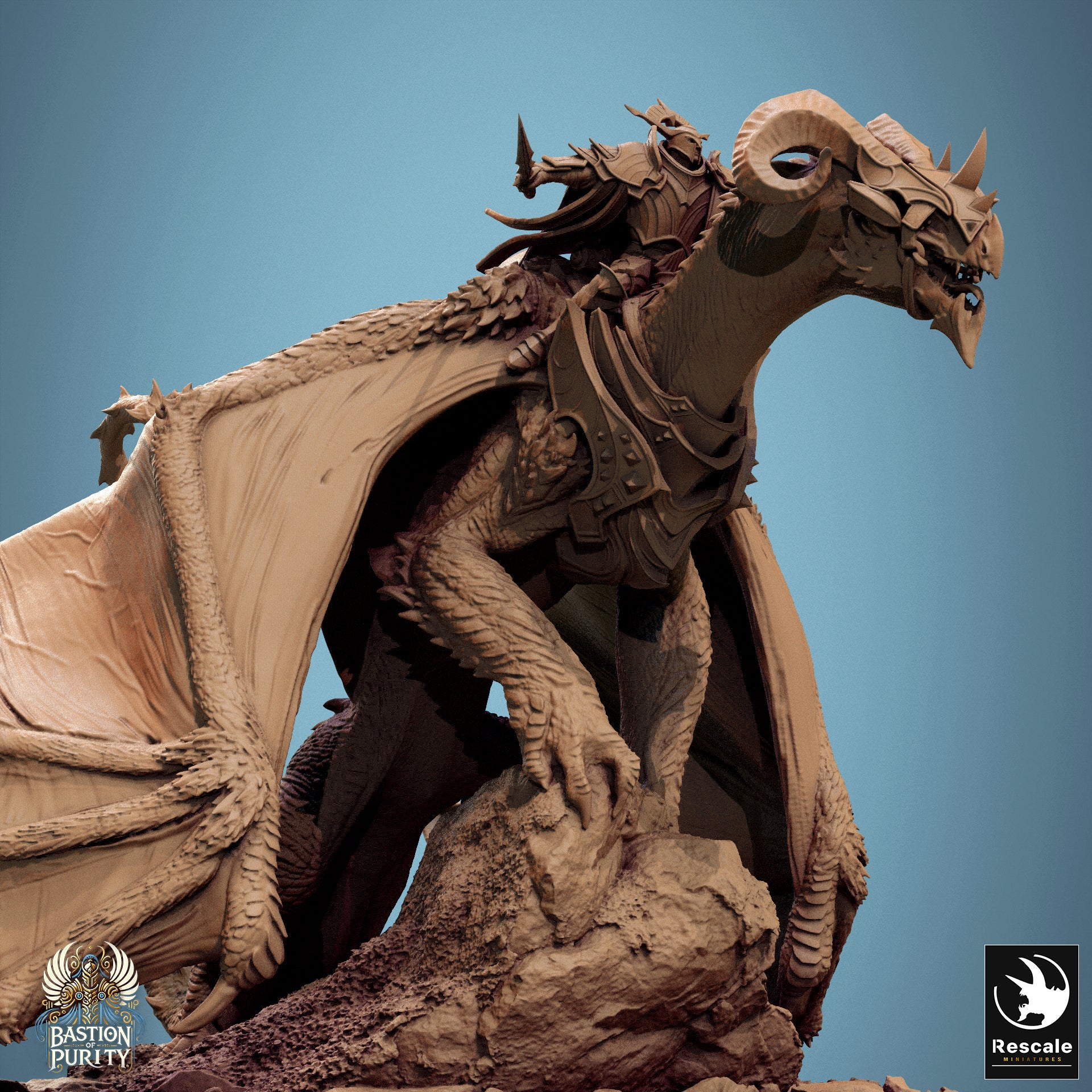 Astralyon Chief - aus der Reihe Bastion of Purity von Rescale Miniatures