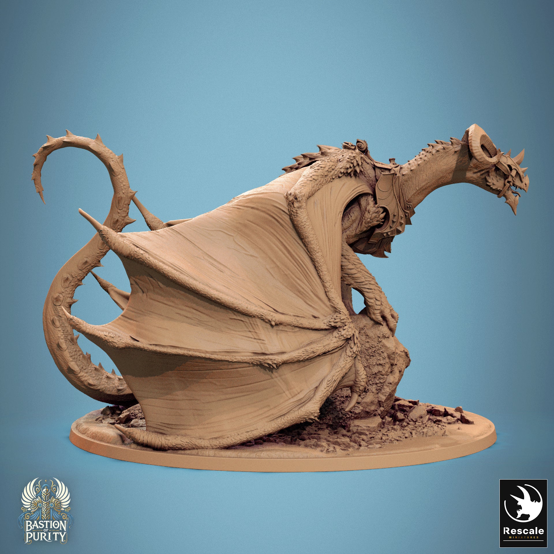 Astralyon Chief - aus der Reihe Bastion of Purity von Rescale Miniatures