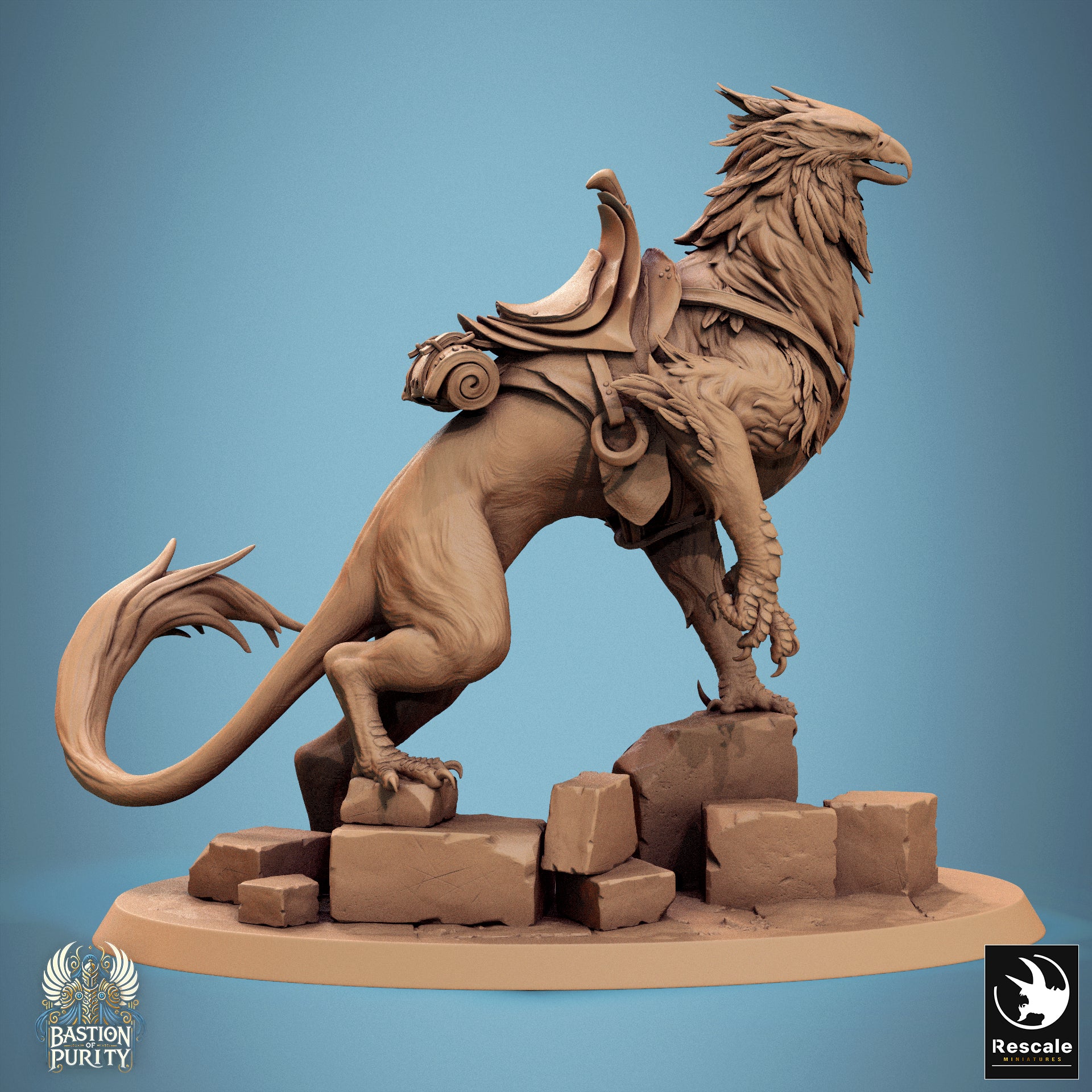 Gryph Stance A - aus der Reihe Bastion of Purity von Rescale Miniatures