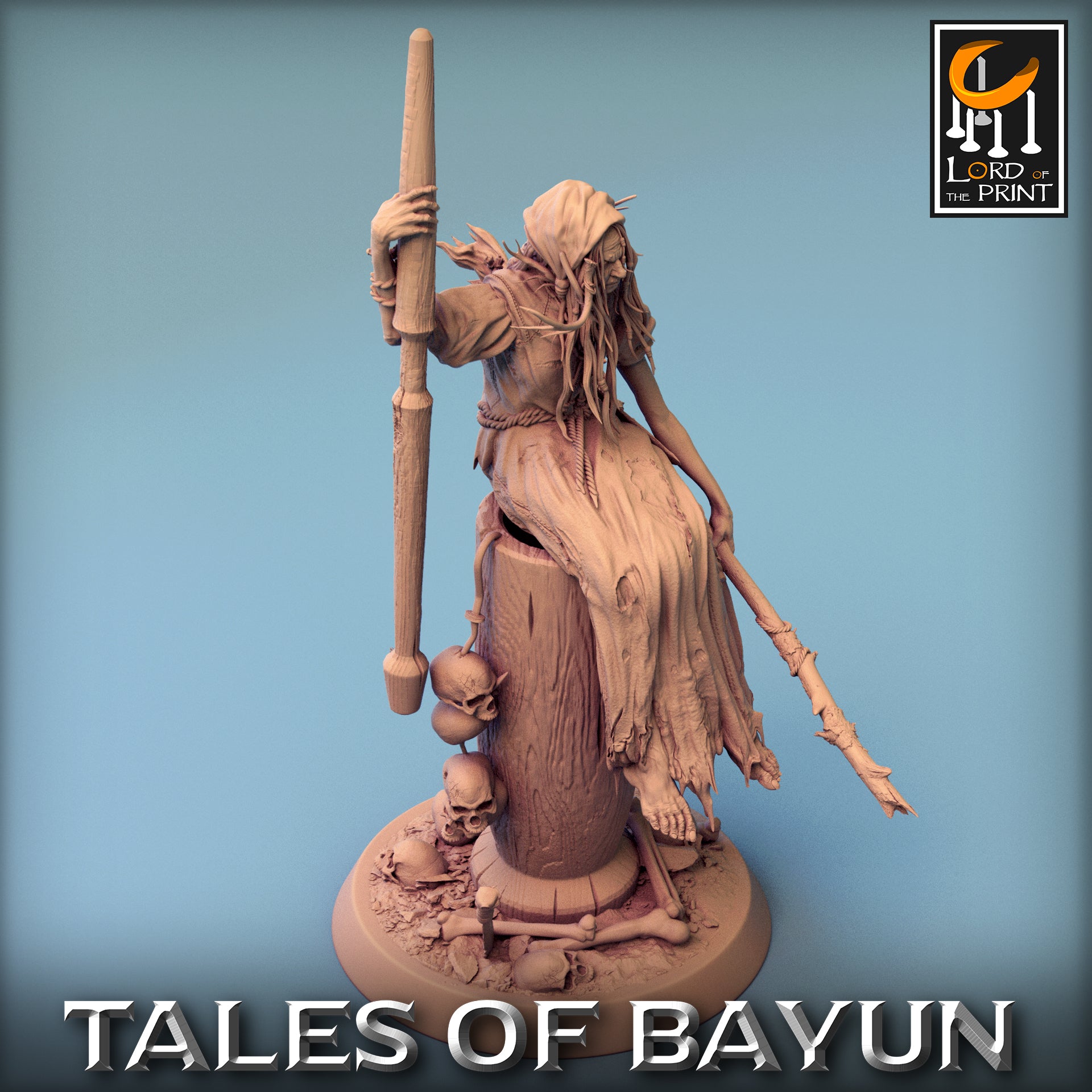 Baba Yaga - Tales of Bayun - Rescale Miniatures