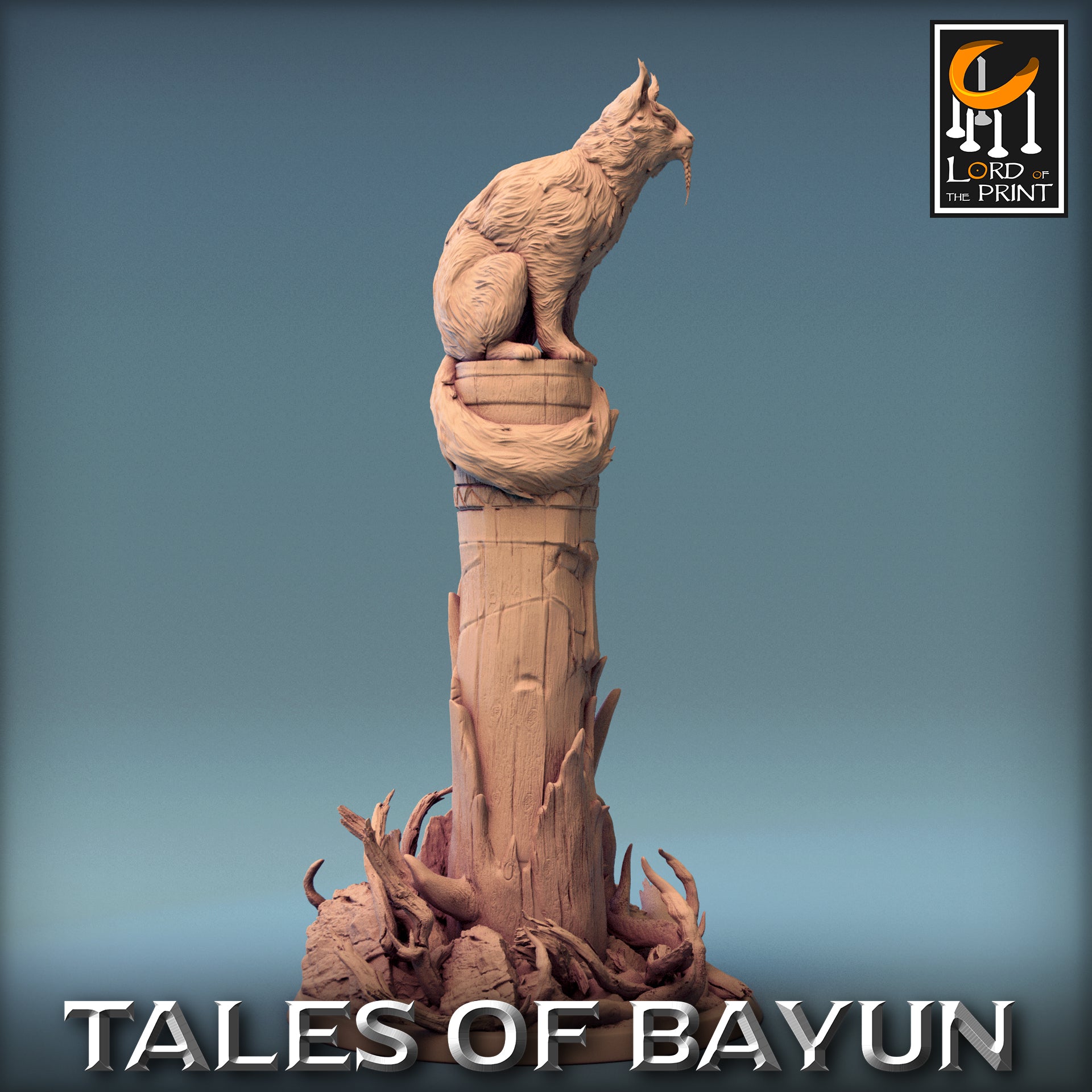 Bayun Cat - Tales of Bayun - Rescale Miniatures